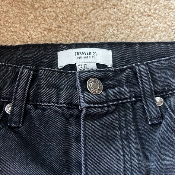 Forever21 Los Angeles Black Jeans - Picture 3 of 4